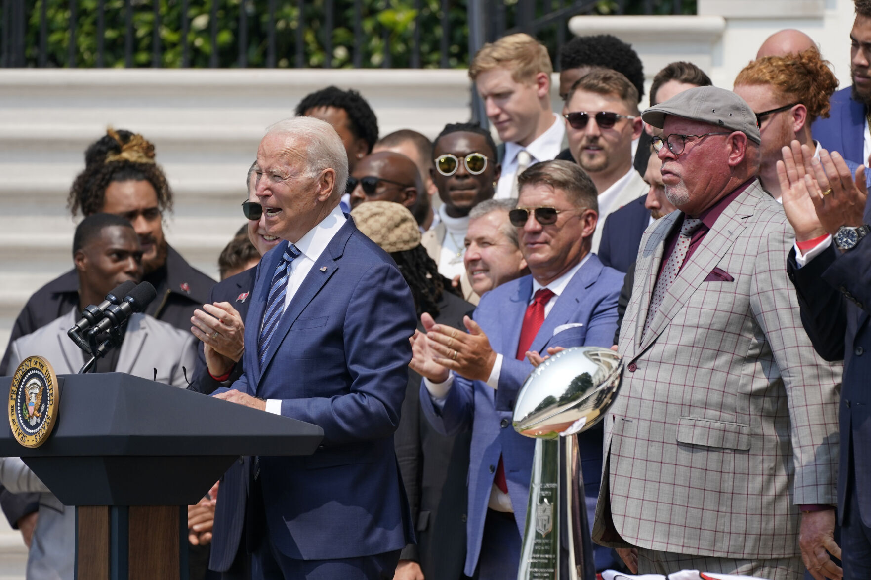 Biden Buccaneers Football